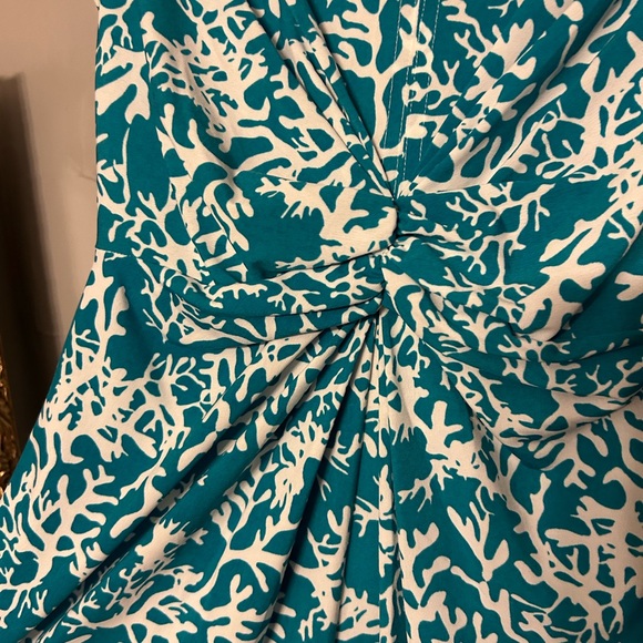 Antonio Melani ruched front cap sleeve dress - Picture 4 of 7